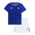 Camisa de Futebol Everton Ashley Young #18 Equipamento Principal Infantil 2024-25 Manga Curta (+ Calças curtas)